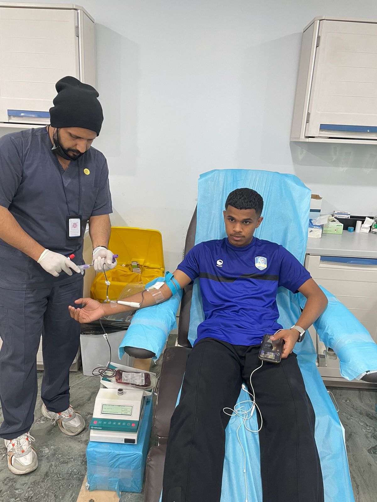 العين يشارك في مبادرة دمك سعودي 2